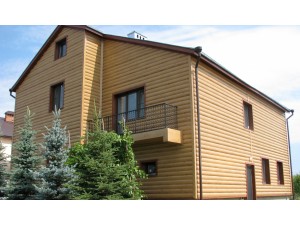 Металлический сайдинг «Блок-Хаус»